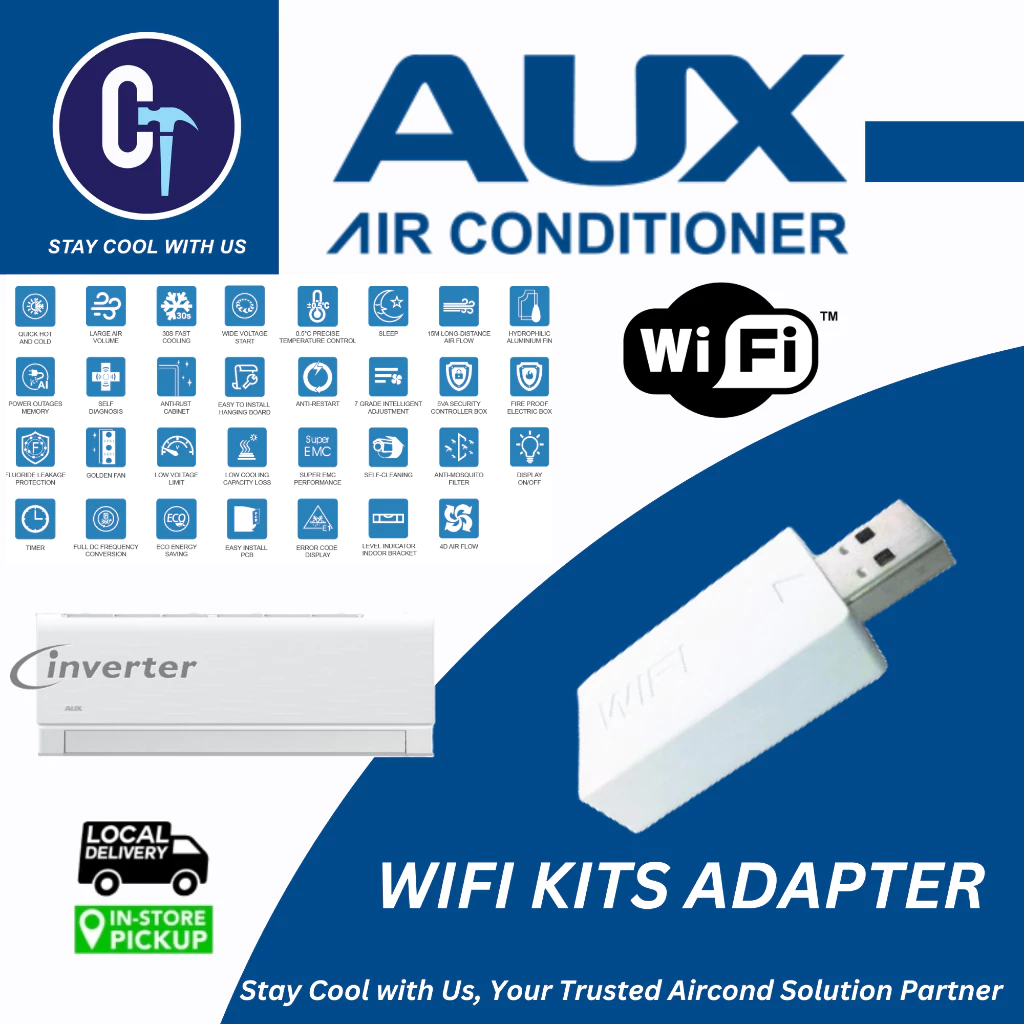 AUX WIFI MODULE ADAPTER KITS - FOR C-SERIES (ASW09-ASW12-ASW18-ASW24)
